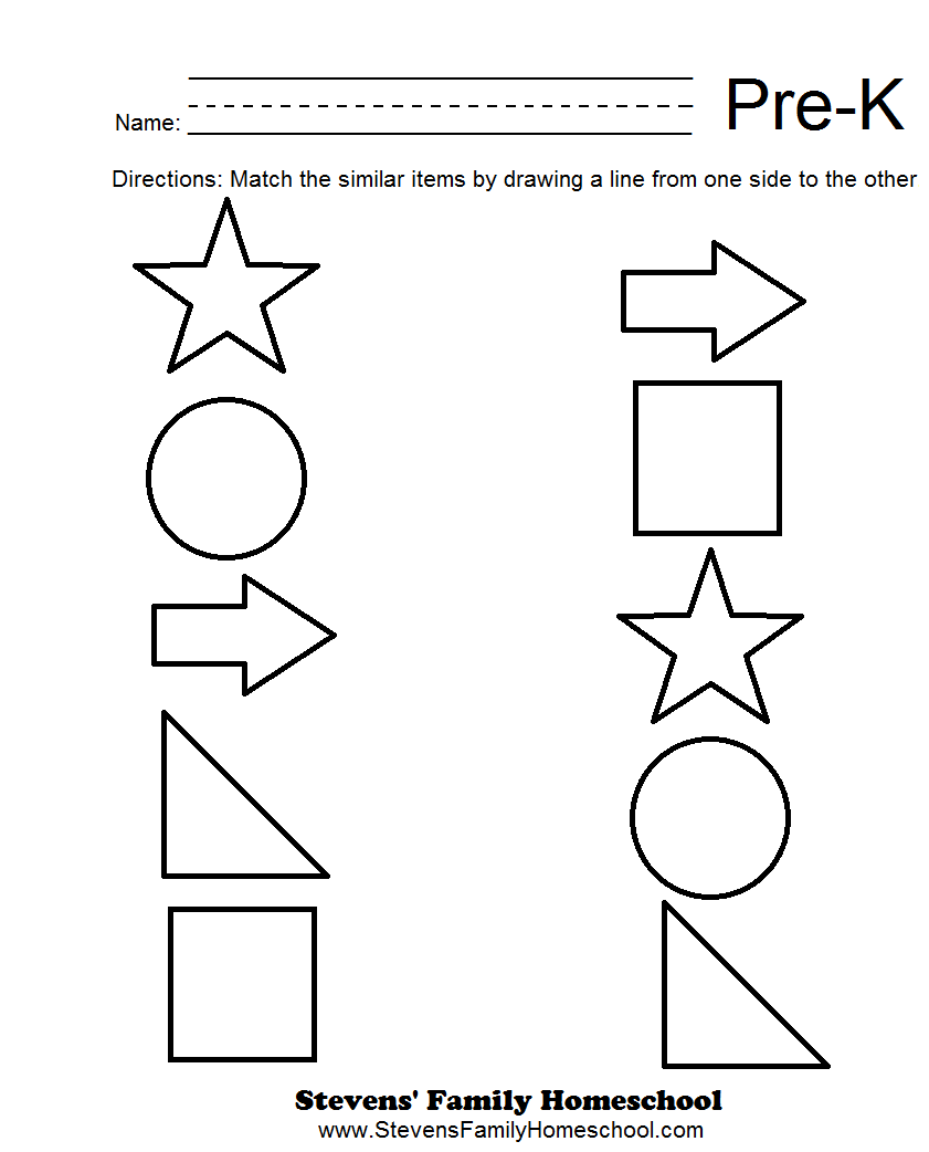 Pre k worksheets kids printable activities. print free 