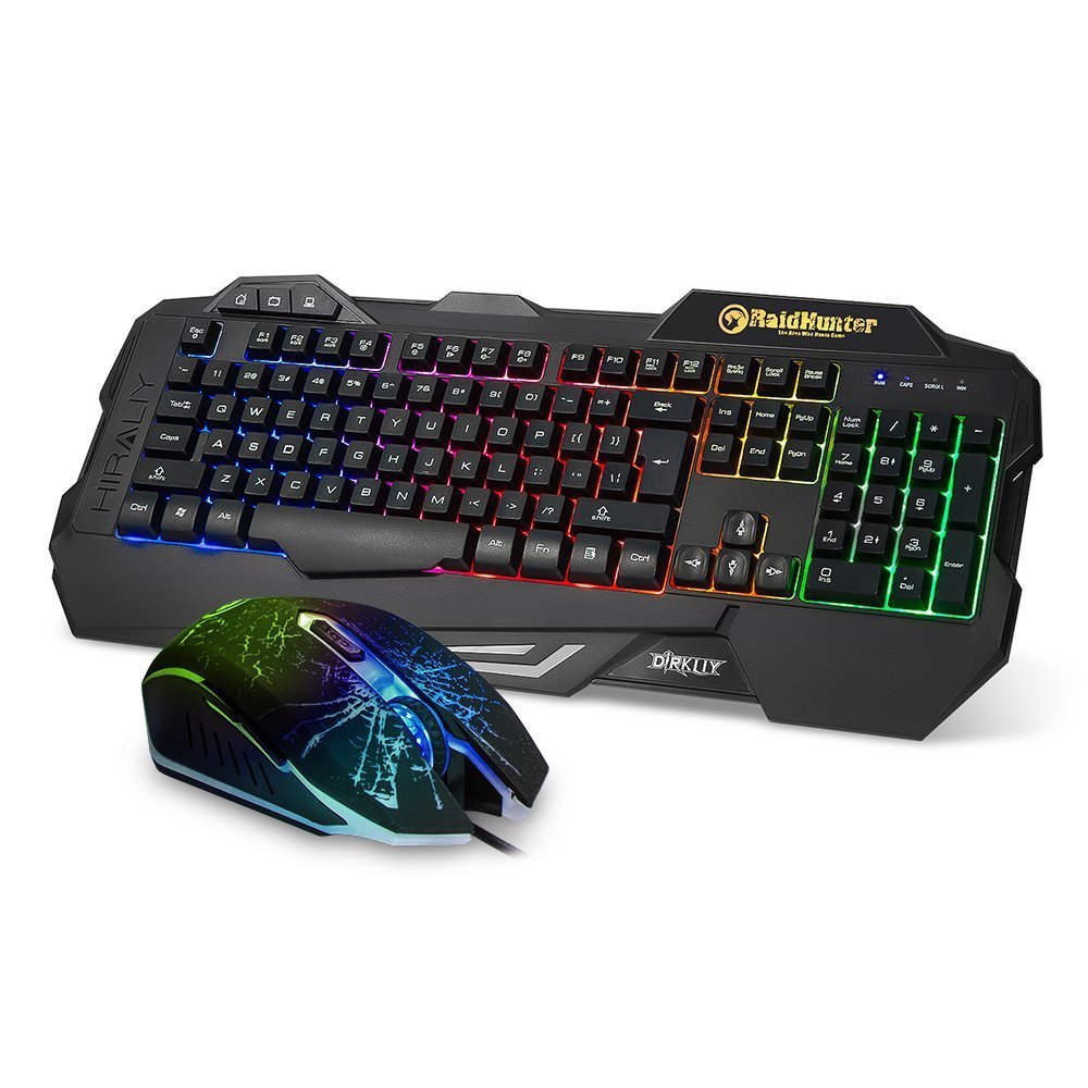HIRALI ® X-31 LED Backlit Keyboard and Mouse