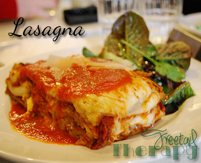 Recipe: Lasagna