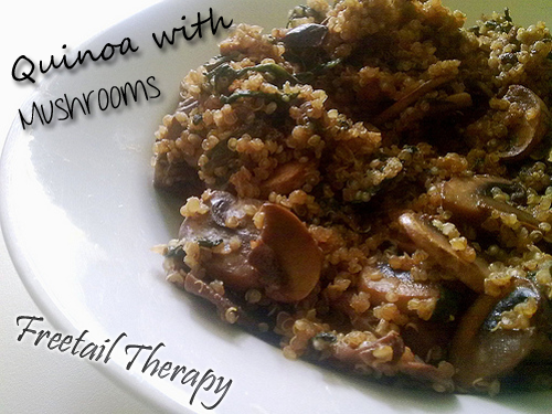 Quinoa with Mushrooms Recipe