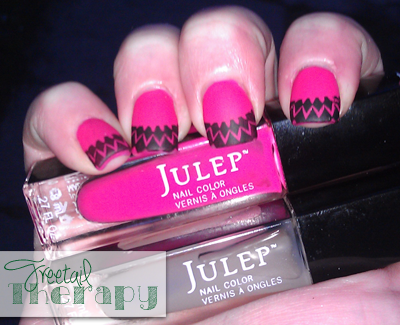 Manicure of the Week – Julep Lauren and Matte Top Coat