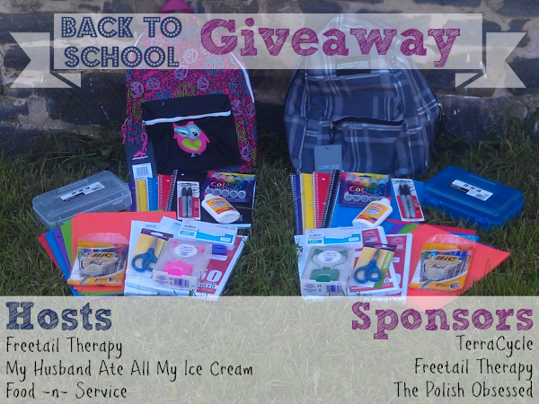 Back-to-School Giveaway – Ends 9/14/2012