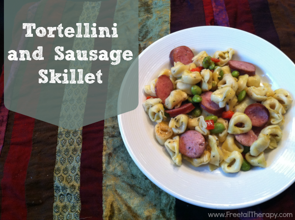 Tortellini and Sausage Skillet