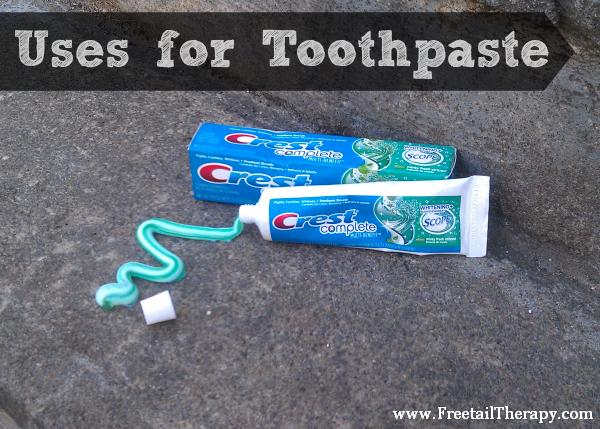 Uses for Toothpaste