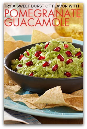 Pomegranate Guacamole