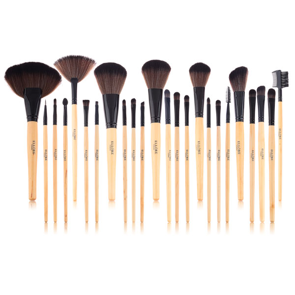 $120 off Ellore Femme 24 Piece Professional Makeup Brush Set with Travel Case