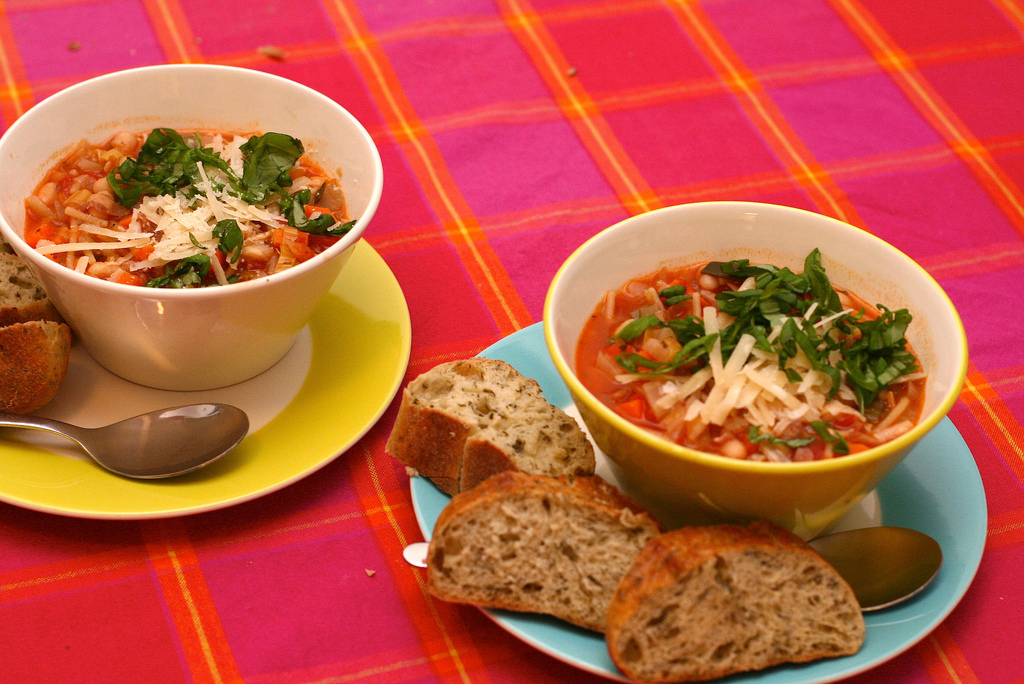 Rustic Minestrone Soup Recipe