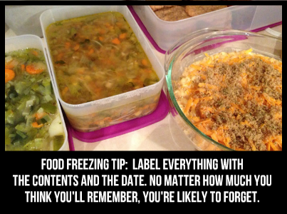 Tips for Freezing Food Properly