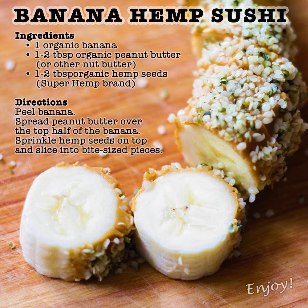 banana hemp sushi