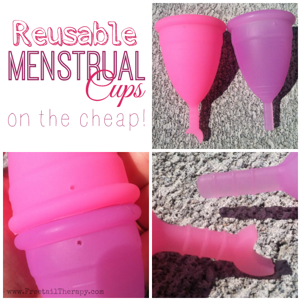 Reusable Menstrual Cups on the cheap!