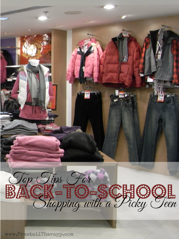 Top Tips for Back-to-School Shopping with a Picky Teen
