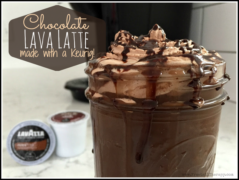 Molten Chocolate Lava Latte recipe