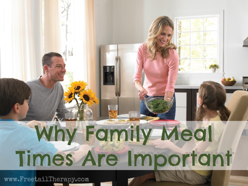 Why Family Meal Times Are Important